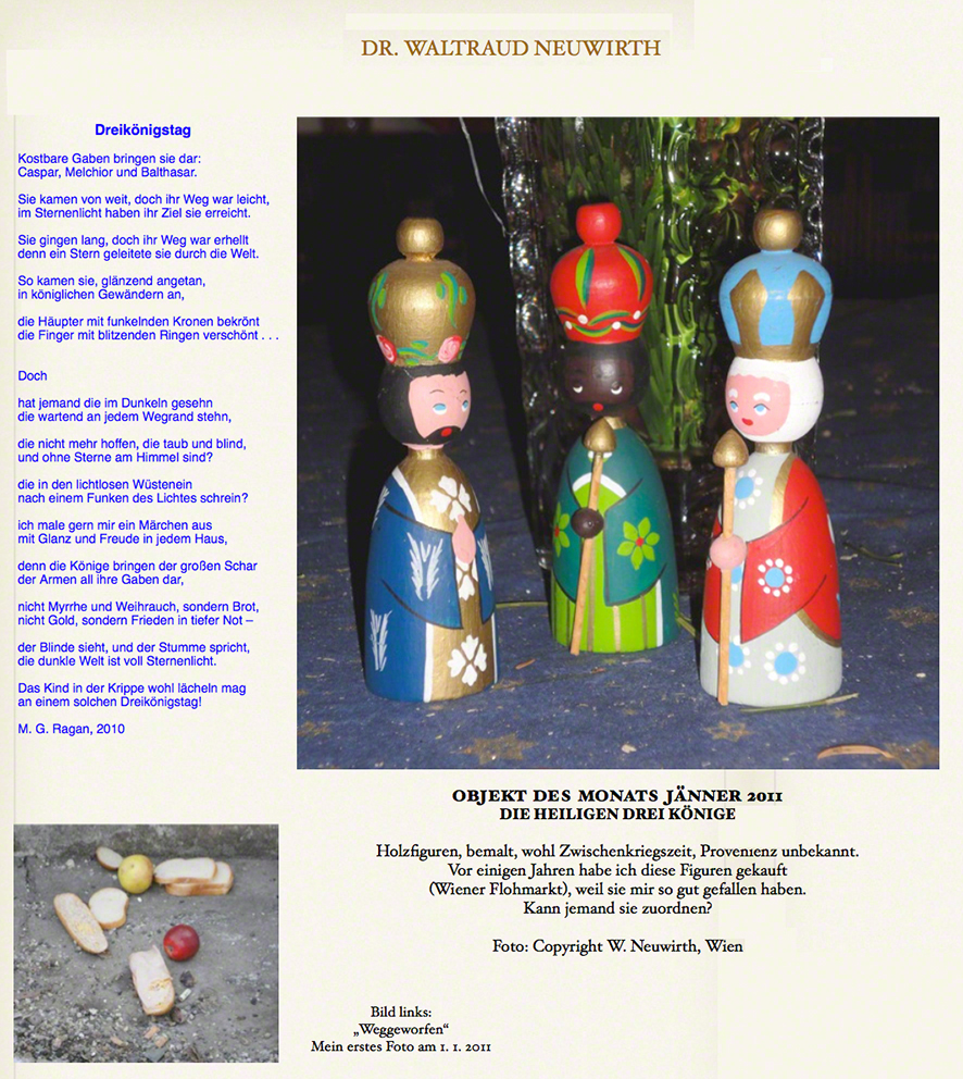 Hl drei Könige Holzfiguren