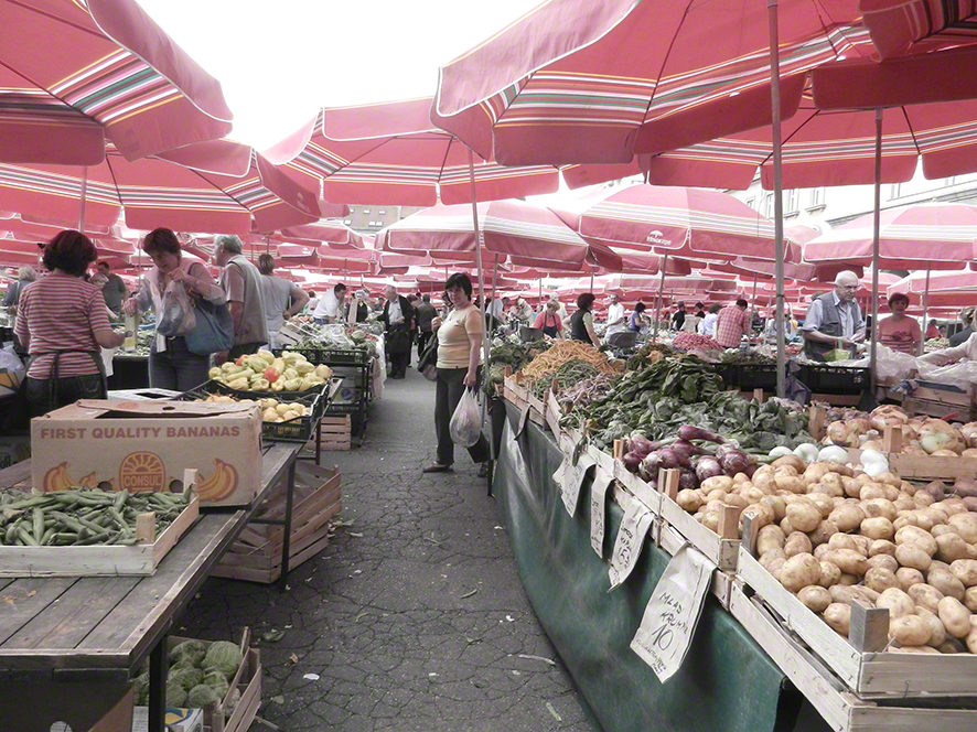 Zagreb, Markt