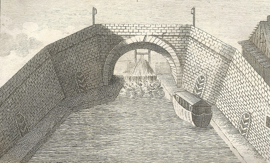 Wien, Schleuse Wiener Neustädter Kanal