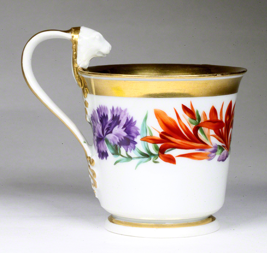 Porzellantasse mit Akrostichon