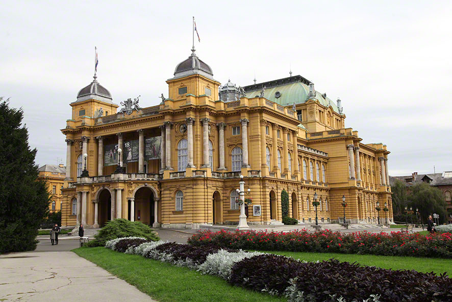Zagreb, Kroatisches Nationaltheater