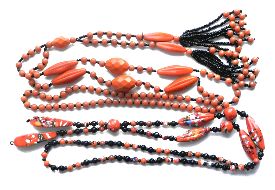 Gablonzer Art-Déco-Ketten