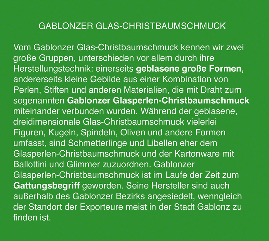 Gablonz Schmetterlinge