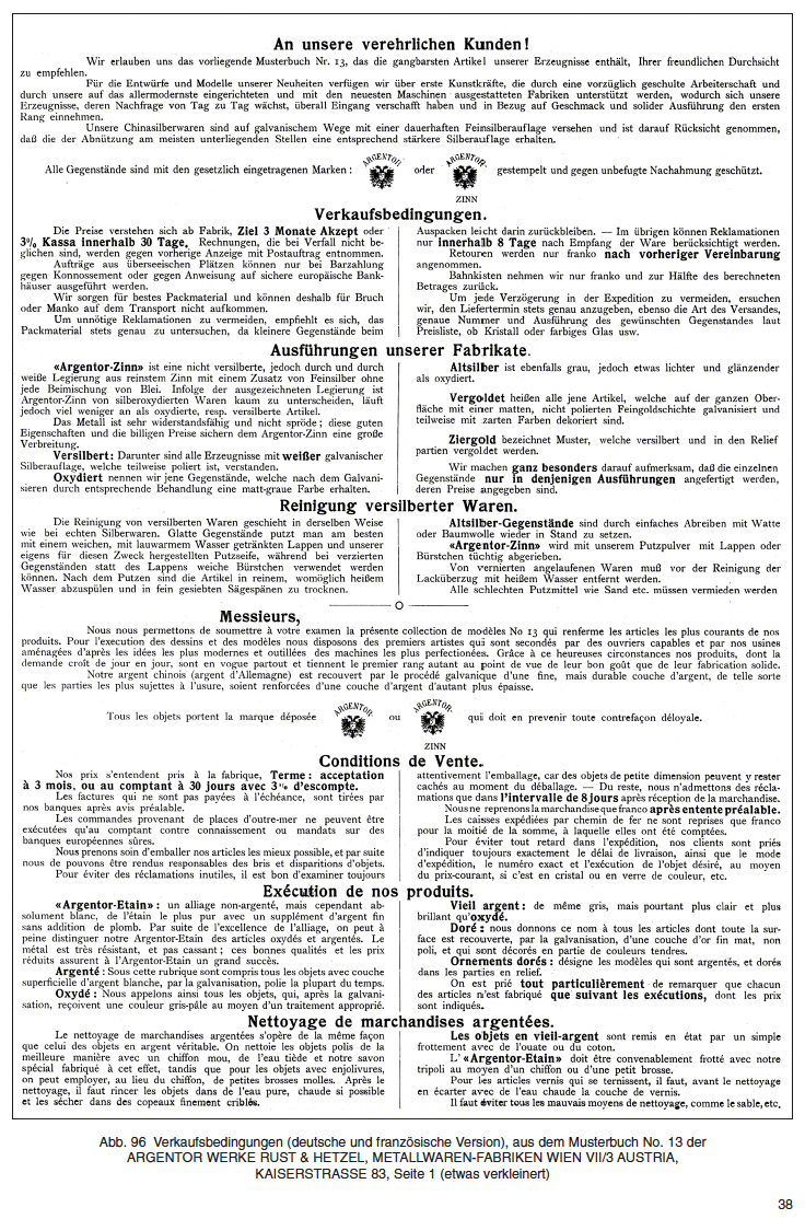 Argentor Musterbuch 13