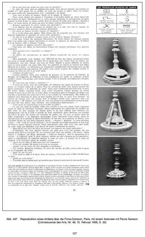 NeuwirthWiener Porzellan oder Samson, Paris