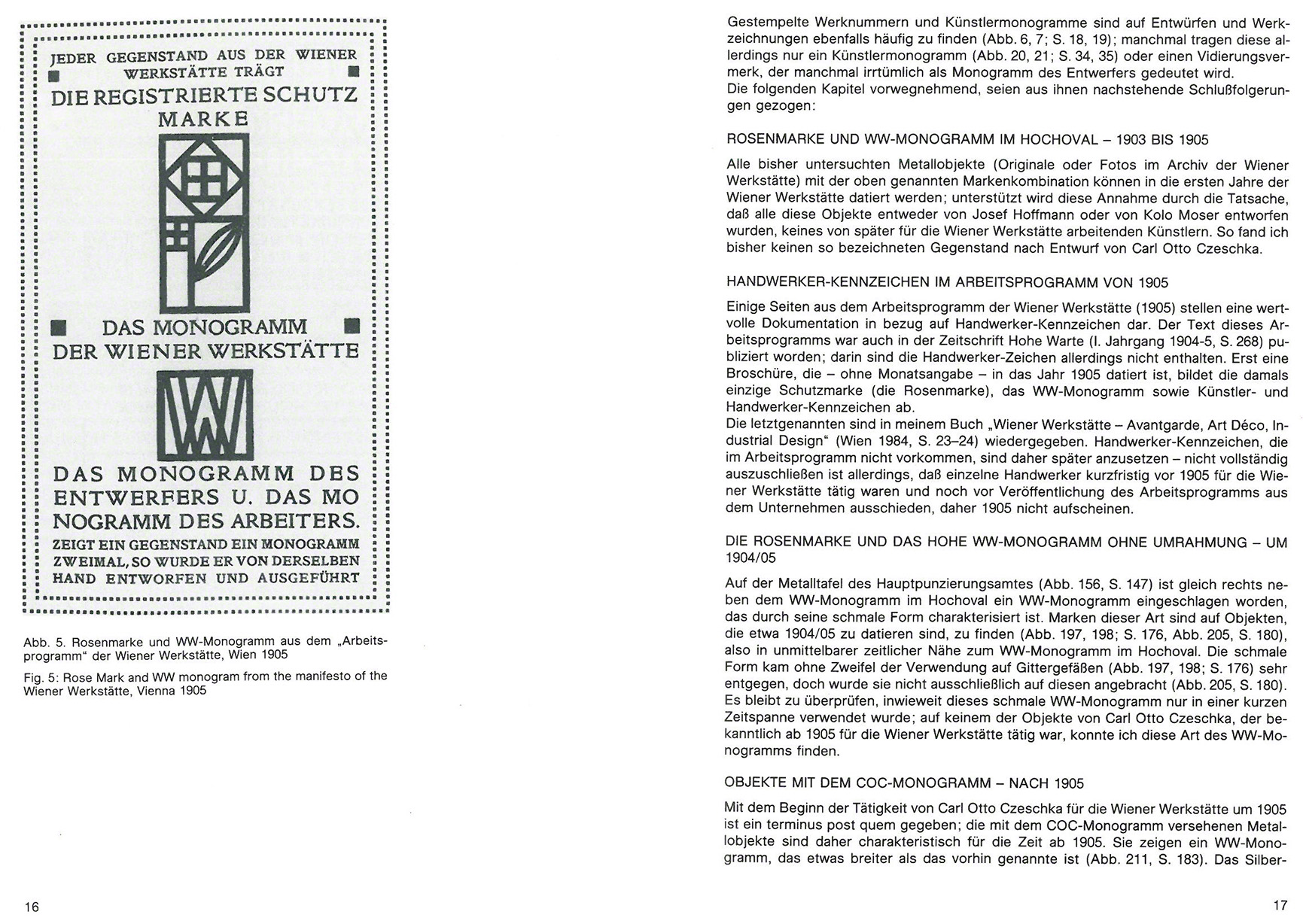 Wiener Werkstätte Schutzmarken