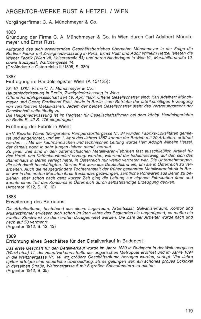 Blühender Jugendstil - Firmen und Marken