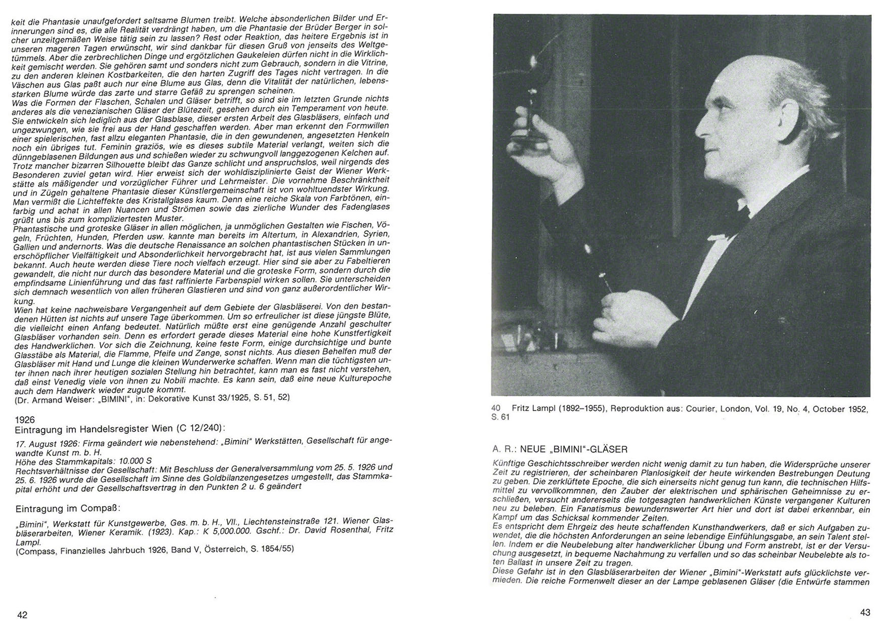 Bimini - Wiener Glaskunst Art Déco